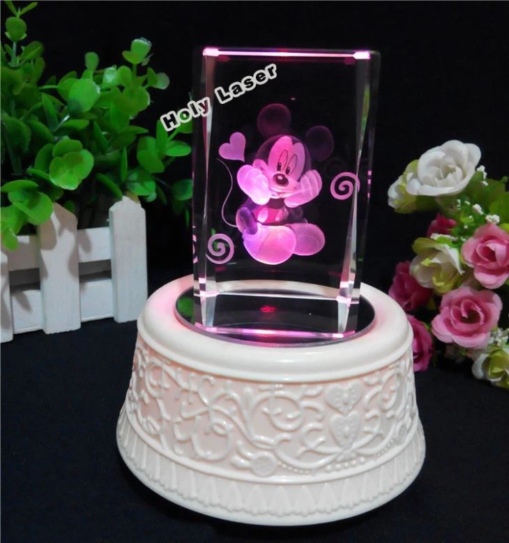 Hot Selling 3w Inside 3D Crystal Laser Engraving Machine